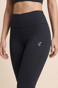 Zelocity Quick Dry Gym Leggings - Black Beauty — thumbnail 5